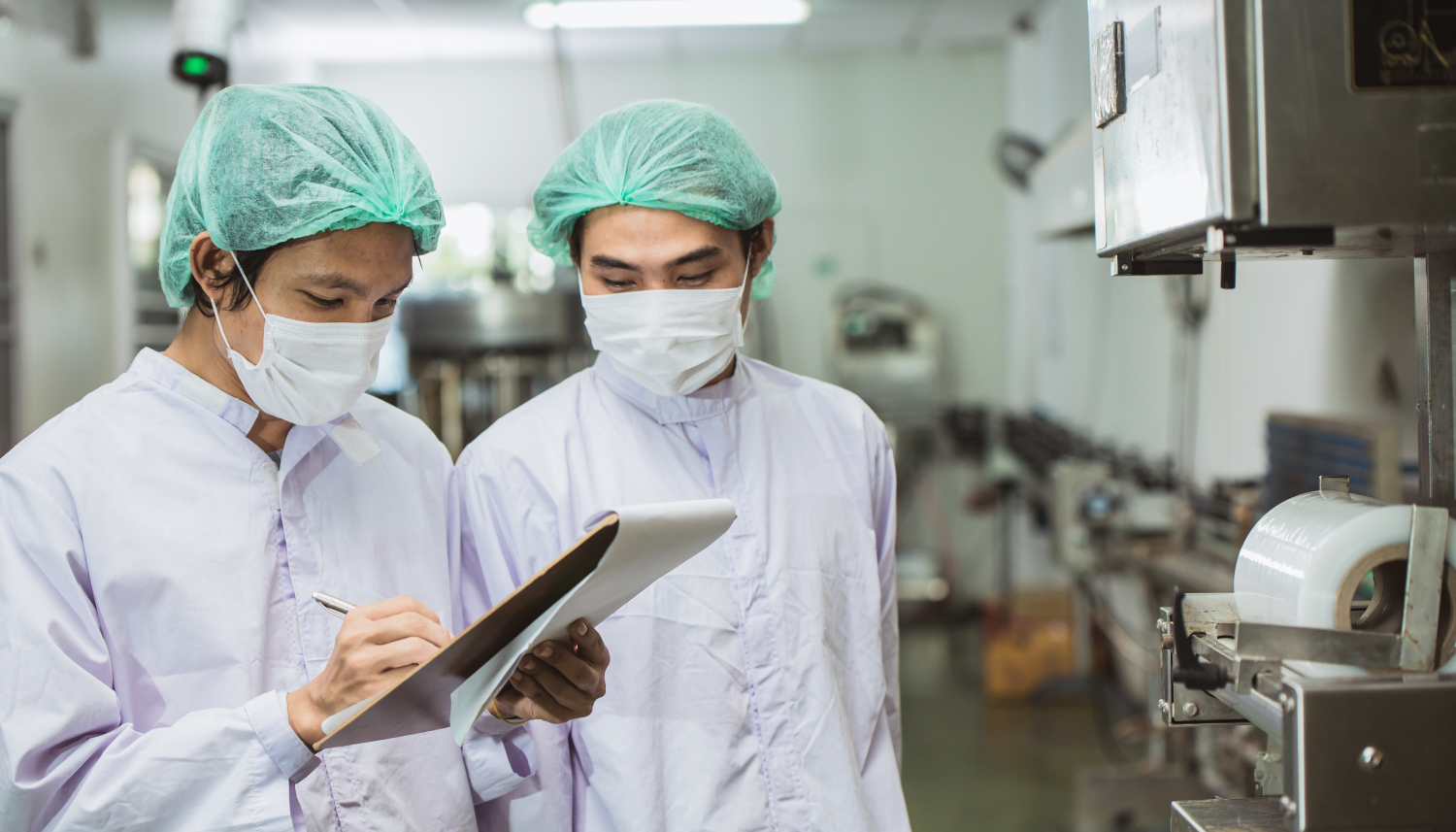 作業者による製品品質の確認処理