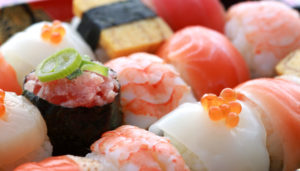 エビやイカ、マグロなどのお寿司